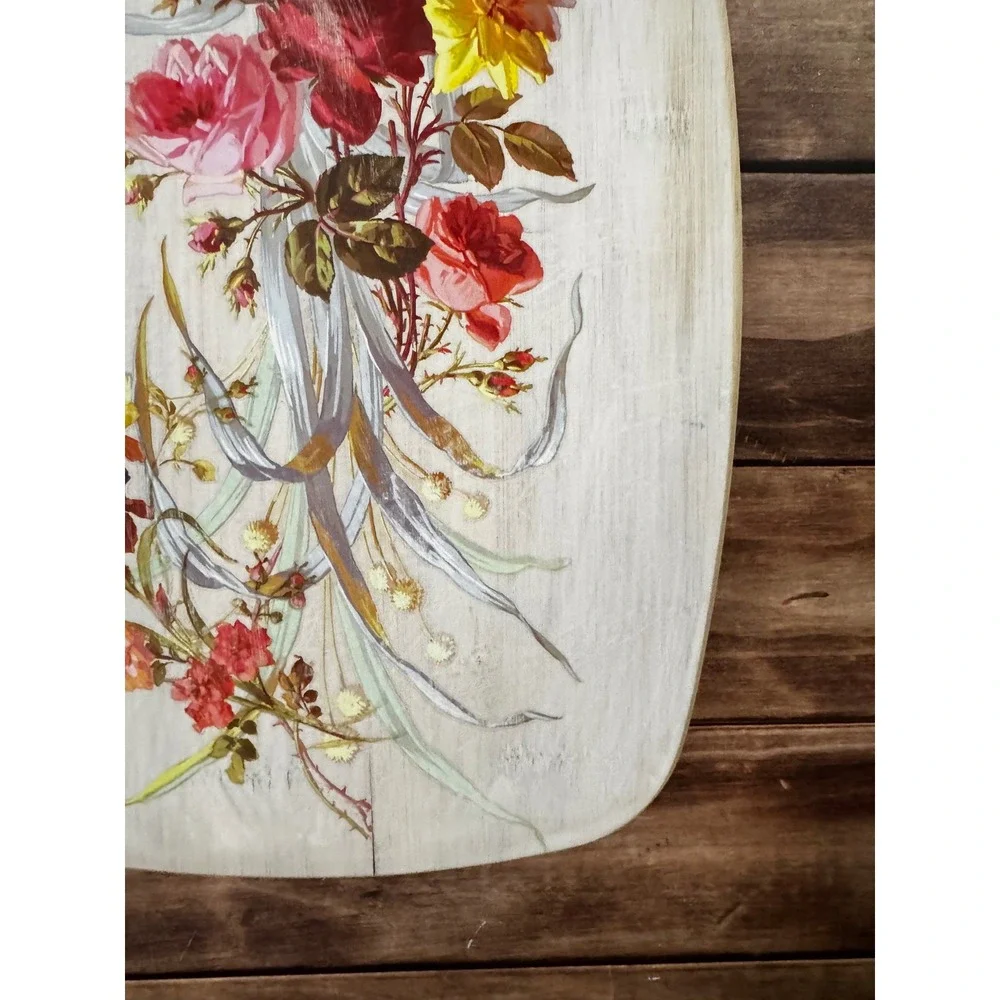 French country wall‎ decor set of two, botanical Fleur de Lis cottage wall art
